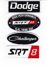 CHALLENGER 392 SEW IRON ON FOUR PATCH COMBO BADGE EMBLEM EMBROIDERED - $18.99