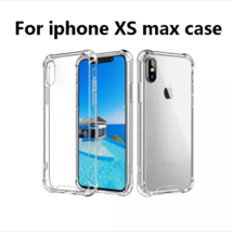 iPhone XS Max Diamond Clear Shock Absorbing TPU Soft Case - £5.49 GBP
