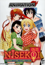 Anime DVD Nisekoi Season 1+2 Vol.1-32 End + 3 OVA English Subtitle  - £26.77 GBP