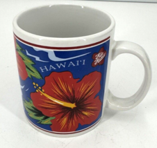 Hilo Hattie Hawaii Cup Hibiscus Flower Island Heritage Coffee Mug 1997 Vintage - £7.41 GBP