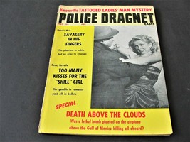 Police Dragnet Cases, Knoxville Tattooed Ladies&#39; Man Mystery, May 1960-Magazine. - £20.83 GBP