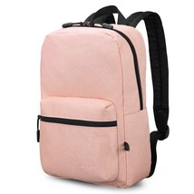 New Arrival Women Pink High Quality School BackpaBags Soft Light For Girls Trave - £55.93 GBP