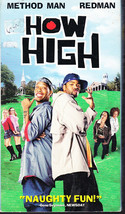 How High (VHS Movie) Mehod Man, Redman,  - $4.00