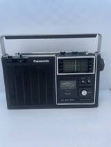 Vintage PANASONIC RF-1080 AM/FM/PSB 3-BAND AC/DC Portable RADIO Tested W... - $48.91