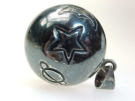 STERLING Silver HARMONY Ball Musical Chime PENDANT - Sun, Star, Moon, Pl... - $65.00