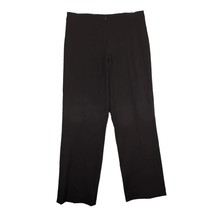 Fabrizio Gianni Women&#39;s 8 Brown Stretch High Comfort Trouser Pants Slack... - $29.03