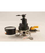 *TecFlo Beer CO2 Keg Secondary Regulator w. Safety Pressure Valve (18975) - $54.41