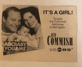 The Commish Vintage Tv Ad Advertisement Michael Chiklis TV1 - £4.67 GBP