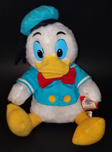 VTG Donald Duck Disney Land World Plush Stuffed Animal Toy TAG - £16.54 GBP