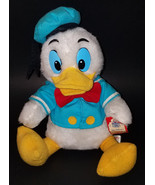 VTG Donald Duck Disney Land World Plush Stuffed Animal Toy TAG - £16.51 GBP