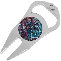 Daydreaming Golf Ball Marker Divot Repair Tool Bottle Opener - £9.25 GBP