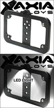 Axia Alloys Bolt On Billet Motorcycle Size License Plate Frame With LED Light - £60.26 GBP