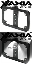 Axia Alloys Bolt On Billet Motorcycle Size License Plate Frame With LED Light - £60.51 GBP