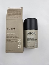 AHAVA Men&#39;s Age Control Moisturizing Cream, Broad Spectrum SPF15 - Fast-absorbin - £26.59 GBP