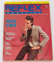 NICK CAVE REFLEX Magazine Vol. 1 #10 w/Record 1988 Nick Cave Cover/Flexidisc - £64.49 GBP