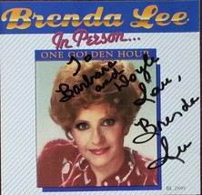 Brenda Lee In Person &quot;One Golden Hour&quot;  Autographed CD - £12.72 GBP