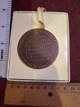 Israel bronza medal - Artur Rubinstein piano competition 1974 [ISR10227] - $65.00