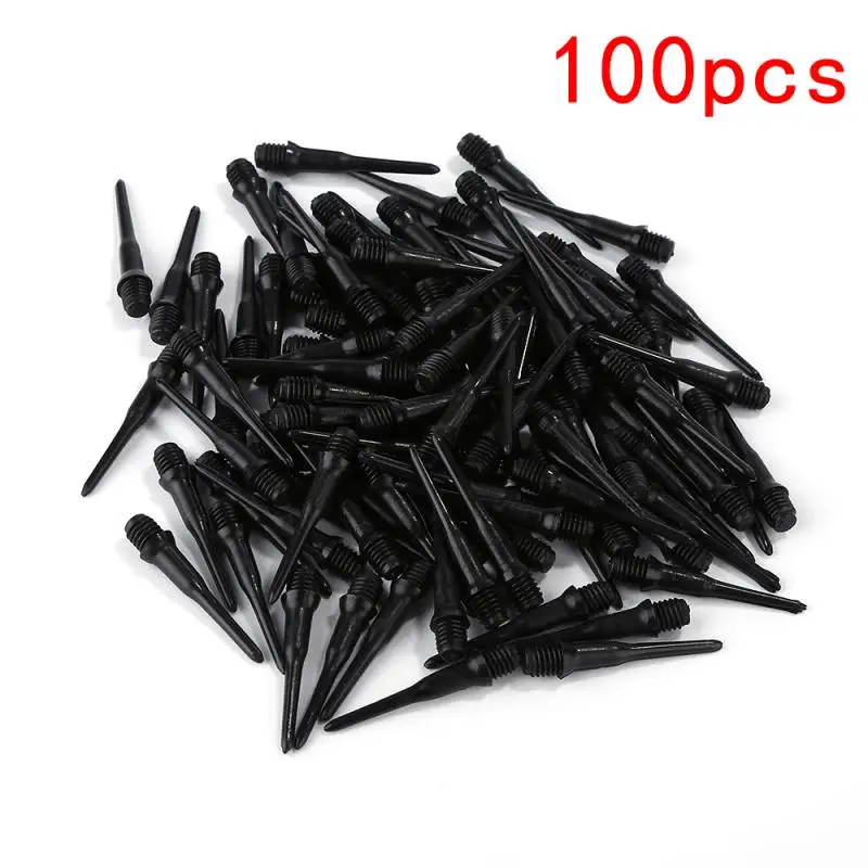 100 Pieces Of High Quality Kit Plastic Electronic Soft Dart Head 2BA Durable Wea - £83.32 GBP