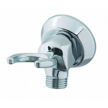 T S Brass B-0104 Wall Hook 3/4-14UN male outlet 3/8&quot; NPT female inlet , ... - £35.38 GBP