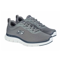 SKECHERS Sneakers FLEX LITE Advantage Men&#39;s 13 Athletic shoes Activewear Gray - £44.10 GBP