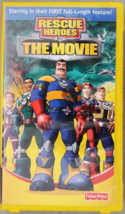 Rescue Heroes The Movie VHS Tape - £1.59 GBP