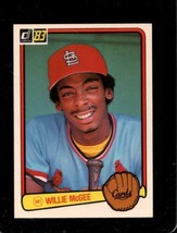 1983 Donruss #190 Willie Mcgee Nmmt (Rc) Cardinals *X69226 - £4.30 GBP
