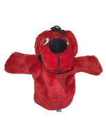 Vintage Scholastic Clifford Plush Hand Puppet Red Dog Merry Makers 1995 9&quot; - $9.15 CAD