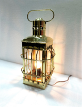 Lanterne en laiton Antique, lampe électrique suspendue décorative, lampe de... - £47.41 GBP