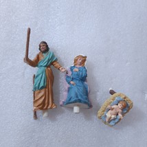 Mr. Christmas in Bethlehem Replacement Kneeling Mary Baby Jesus &amp; Joseph... - $5.00