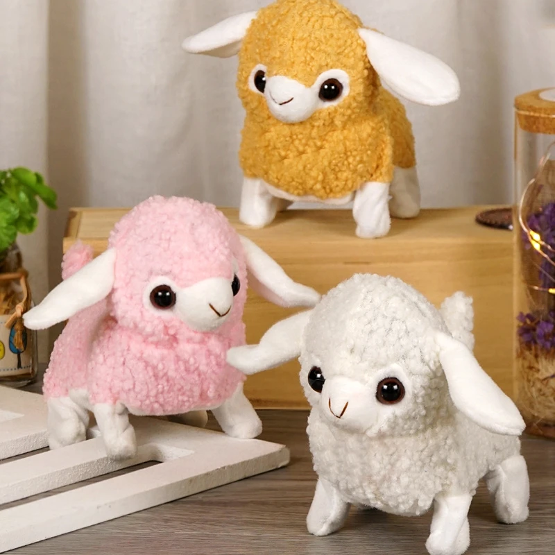 Cute Electronic Interactive Pet Sheep Plush Walking Panda Simulation Realistic S - $11.52