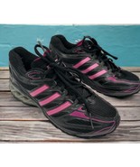 adidas boost womens running shoes size 7.5 black purple clu600001 - $27.39 CAD