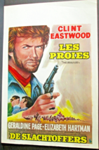 CLINT EASTWOOD: (THE BEGUILED) RARE FRENCH VERSION MOVIE POSTER (CLASSIC ) - $197.99