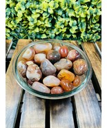 Red Carnelian Tumbled|100GR |5-6Pc| |2.5-3 cm|Healing Tumbled Stones - $915.99 MXN