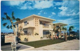 Postcard Hamden Arms Apartments Clearwater Beach Florida - £3.08 GBP