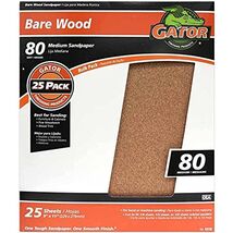 ALI INDUSTRIES 4228 9&quot; x 11&quot; Bare Wood Sanding Sheets - $25.14