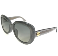 Gucci Sunglasses GG 3830/F/S R4IDX Gold Gray Square Frames with Blue Gray Lenses - £106.51 GBP