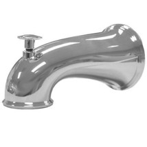 6 in. Deco Front Diverter Tub Spout in Chrome - £11.67 GBP