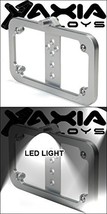 Axia Alloys Bolt On Billet Motorcycle Size License Plate Frame With LED Light - £60.51 GBP