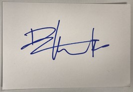 Dave Matthews Signed Autographed 4x6 Index Card - HOLO COA - £31.24 GBP