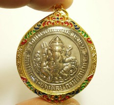Lord Ganesh pendant Ganesha ganapati vinayaka hindu god deity of cross over obst - £55.30 GBP