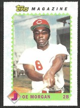 Cincinnati Reds Joe Morgan 1990 Topps The Magazine Baseball Card # TM13 nr mt - £0.78 GBP
