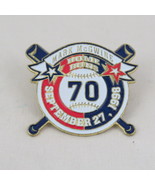 Vintage Baseball Pin - Mark McGwire 70 Home Runs - Stamped Pin  - £11.99 GBP