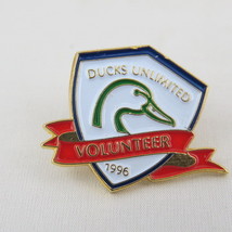 Vintage Ducks Unlimited Pin - 1996 Volunteer Pin - Stamped Pin - £11.72 GBP