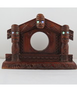 Vintage Maori Hand Caved House - Includes 3 Tikis - Very Unique !!  - $75.00