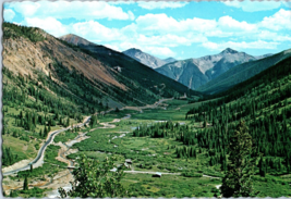 Chattanooga Valley The Million Dollar Highway Colorado Postcard - £5.49 GBP