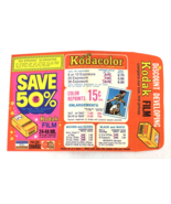 Vintage Kodak Advertising Film Developing Envelope Photo Paper Ephemera Ad - €20,53 EUR