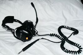 FlightCom fh701  Aviation Aircraft Headset- W FRAYED CORD RARE W3C2 - $78.30