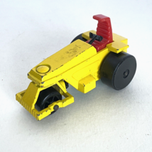 Matchbox Superfast Yellow Rod Roller No.21 Diecast Made in England Vintage 1973 - £2.99 GBP