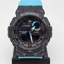 Casio G-Shock GMA-B800 Bluetooth Sport Fitness Watch Black Teal Blue - £39.83 GBP