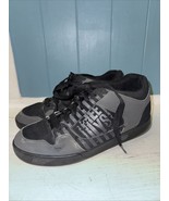Vtg Heely’s Puffy Skate Shoes Black Green Grunge Emo Mens Size 7 Boys Sk... - $36.49 CAD